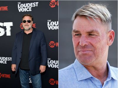 Russell Crowe shares emotional tribute to Shane Warne with last picture together