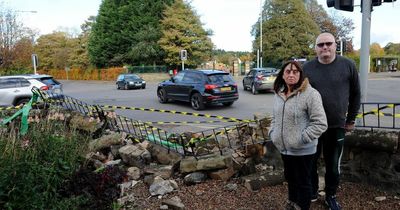 Pedestrian barriers to be installed at notorious Paisley crossroads where garden wall was destroyed