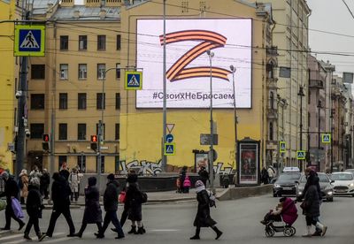 Why has ‘Z’ been embraced by supporters of Russia’s Ukraine war?
