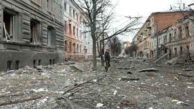 Russia-Ukraine war: Destruction in Kharkiv after bombardment