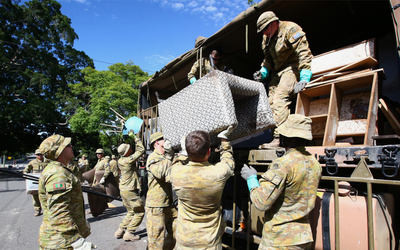 As the army joins the flood clean-up, locals wonder why help took so long