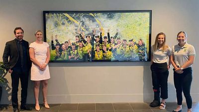 Australia's 2020 women's T20 World Cup title win against India immortalised, to be displayed at MCG