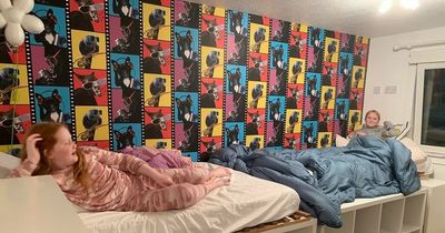 Mum creates entire new bedroom in 3-bed house for just £100
