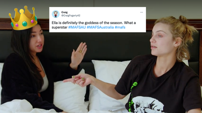 MAFS Fans Are Applauding Ella For Being An Absolute Bestie To Dom During All The Glass Drama