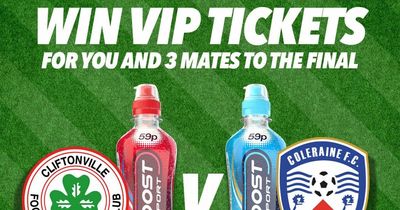 WIN VIP tickets to the BetMcLean League Cup Final for you and three mates