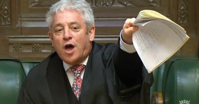 Former Commons Speaker John Bercow branded a 'serial bully' and banned from parliament