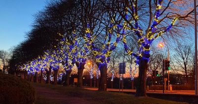 Landmarks across North Lanarkshire light up in support of Ukraine