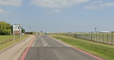 Man dies near East Midlands Airport after car crashes into fence