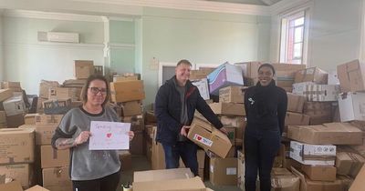 Nottingham heroes work around full-time jobs to collect hundreds of Ukraine donations