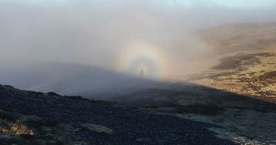 Edinburgh runner captures photo of rare optical phenomenon at Pentland Hills