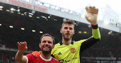 David de Gea leads Juan Mata's dream career team-mate XI as Manchester United dominate