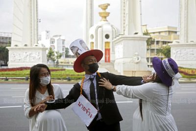 Rights groups rally on International Women's Day