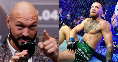 Tyson Fury aims dig at Conor McGregor over UFC star's recent losing streak