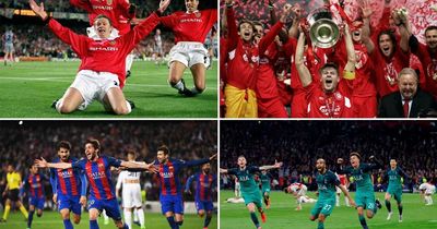 9 best Champions League comebacks from Man Utd's treble to Barcelona's Remontada, via Istanbul