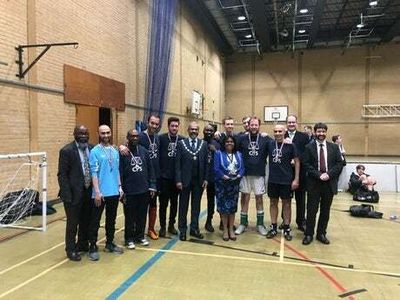 Prosecutors and police meet on football pitch in tournament aimed at fostering relationships with young