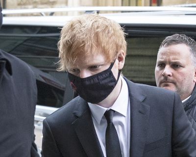 Unreleased Ed Sheeran song accidentally played during copyright hearing