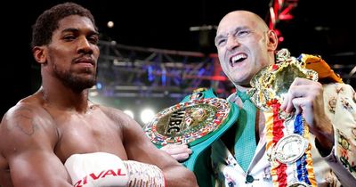 Fans convinced Anthony Joshua is trolling Tyson Fury with 'best ever' claim