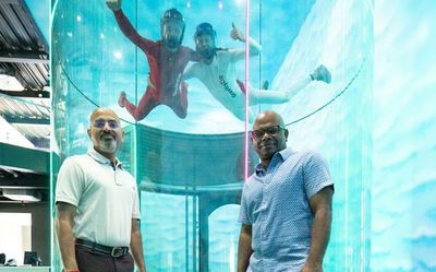 Float like a butterfly in India’s first indoor skydiving arena