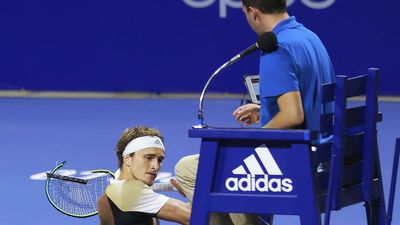 Zverev hit with two-month suspended ban for bashing umpire's chair with racquet