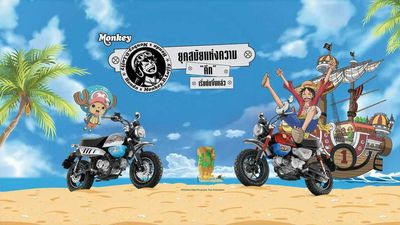 Cub House Releases Two Limited-Edition One Piece-themed Honda Monkeys