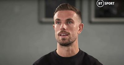 Jordan Henderson admits he "cried a little bit" after learning Liverpool transfer decision