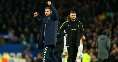 Everton boss Frank Lampard wants to focus on 'bigger picture' as Leeds United's relegation rivals lose again