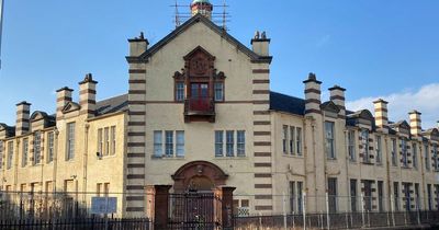 Eerie Edinburgh photos show abandoned high school boarded up and left to rot