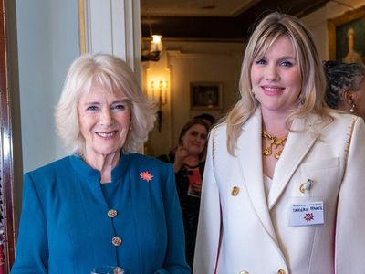 The Crown star Emerald Fennell meets Camilla: ‘I was nervous I might be thrown in the tower’