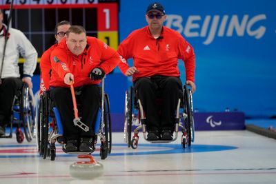 Winter Paralympics: Great Britain face tough battle to reach wheelchair curling semi-final