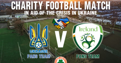 Irish fan group You Boys in Green set to hold charity friendly game in aid of Ukraine crisis