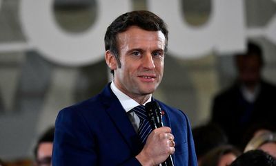 Emmanuel Macron promises to scrap TV licence fee if re-elected