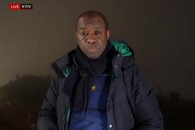 BBC’s Clive Myrie says Ukrainians he met are refusing to give up amid war with Russia
