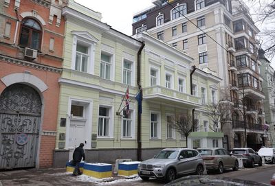 Staff at British embassy in Ukraine not offered refuge in UK, say diplomats