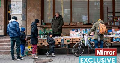 Inside nervous Ukrainian city supplying the frontline as fighter jets roar above