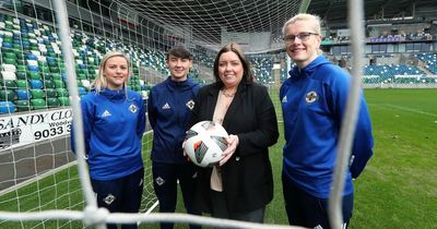 Communities Minister announces £100,000 support to women's football