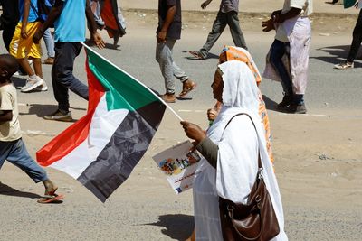 Sudanese protesters face tear gas at Women's Day rally