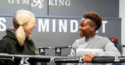 Nicola Adams sends a message to young girls in Leeds on International Women's Day