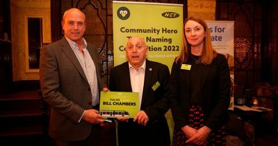 Nottingham tram named after two local community champions as part of birthday celebrations