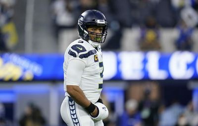 Here’s Russell Wilson in a Broncos uniform and it looks so weird