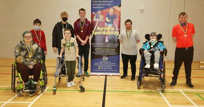 Disabled sports event makes welcome return to Ayrshire school