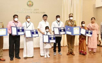 CM distributes various awards in recognition of services