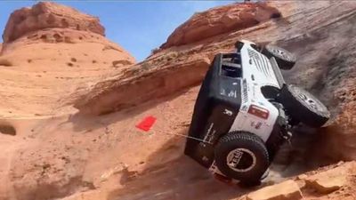 Ford Bronco Doesn't Look Too Worse For Wear After Rolling At Moab