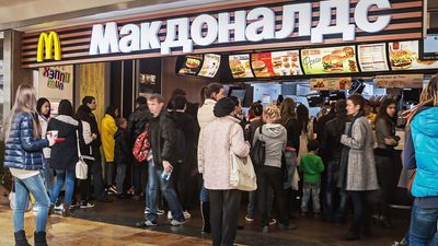 McDonald's, Starbucks, Coca-Cola Pull Out of Russia