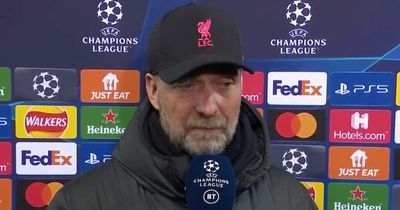 Jurgen Klopp admits he wasn't surprised with Liverpool's problems against Inter Milan