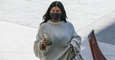 Kylie Jenner hides her curves as she's seen for the first time since giving birth to son