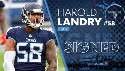 Titans players, Twitter react to Harold Landry’s contract extension