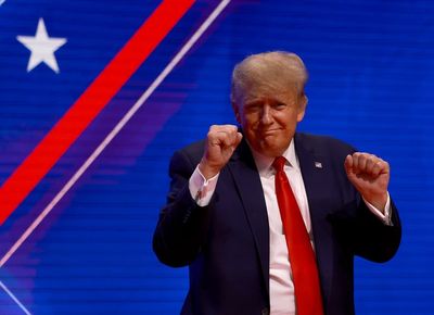 Trump news – live: Ex-president’s jet made emergency landing after engine failure off Louisiana