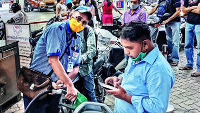 Pune: Rush to refuel amid fear of steep surge in petrol & diesel prices