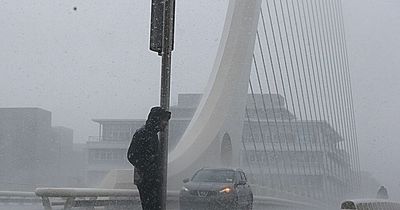 Met Eireann forecasts heavy rain with risk of 'spot flooding' and snow on higher ground