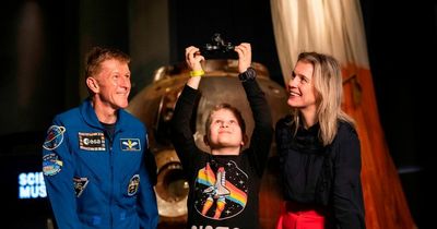 Astronaut Tim Peake awards Tyneside 10-year-old with prototype of his 'fire-fighting' invention